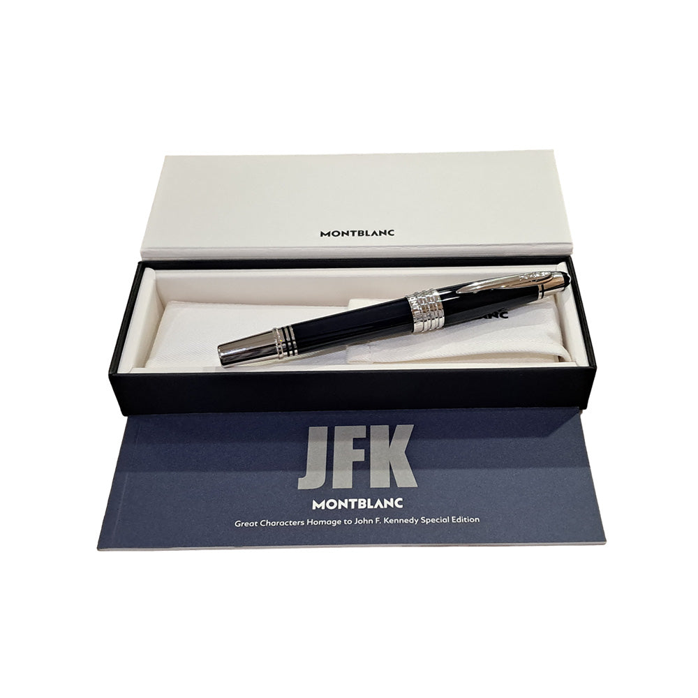 新品未開封 モンブランGreat Characters J.F. Kennedy Montblanc Great Characters J.F. Kennedy Blue Resin Special Edition Rol