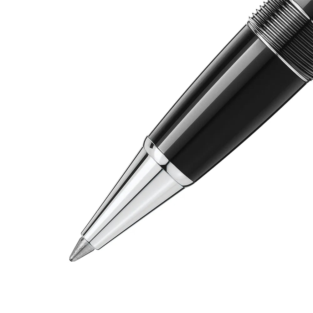 Montblanc Meisterstück Black Resin with Platinum-Coated Trim LeGrand Rollerball Pen