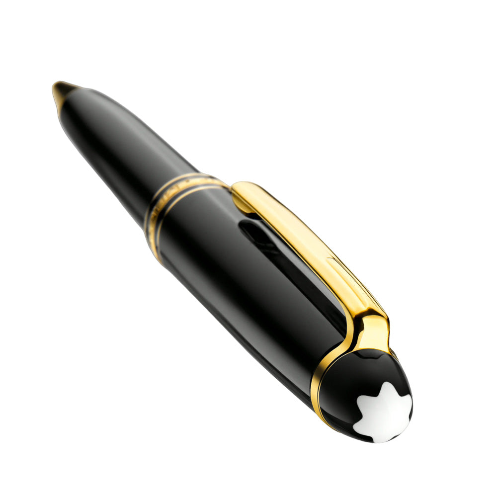 Montblanc Meisterstück 164 Classique Black Resin with Gold-Plated Trim