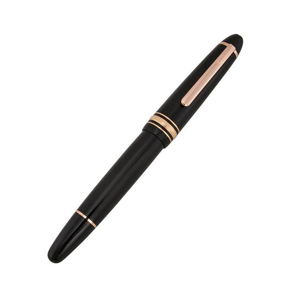Montblanc Meisterstück LeGrand Black with Rose Gold-Coated Trim Rollerball Pen