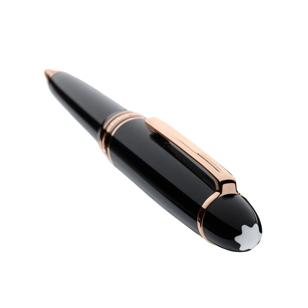 Montblanc Meisterstück Classique Black Resin with Rose Gold-Plated Trim Ballpoint Pen