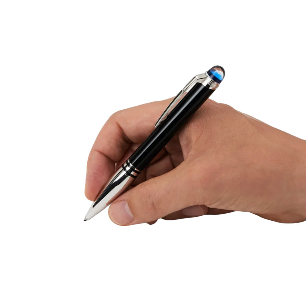 Montblanc StarWalker Doue Black Resin with Platinum-Coated Trim Ballpoint Pen
