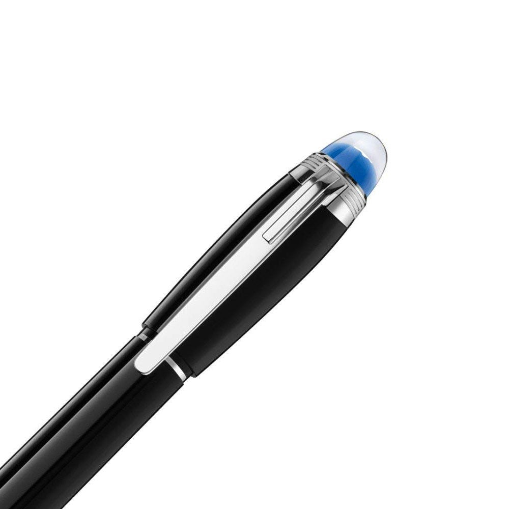 Montblanc StarWalker Black Precious Resin With Platinum-coated Trim Fountain Pen - 14Kt Gold Medium Nib