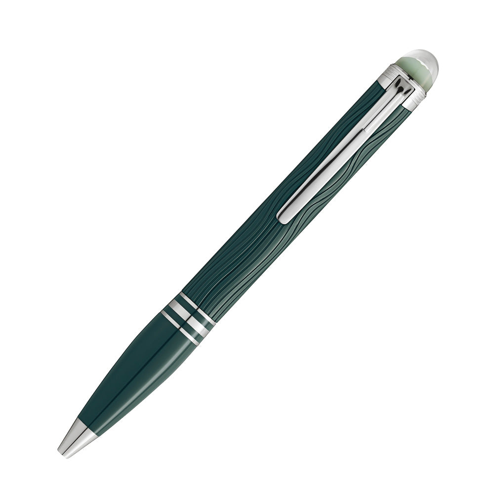 Montblanc StarWalker PolarGreen Precious Resin with Platinum-Plated Trim Ballpoint Pen