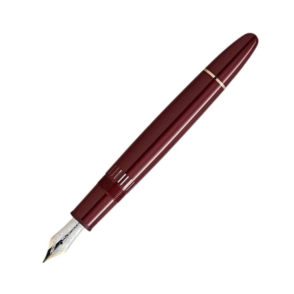 Montblanc Meisterstück Burgundy Red Resin with Signature GT LeGrand Fountain Pen - 14Kt Gold-Rhodium-Coated Nib