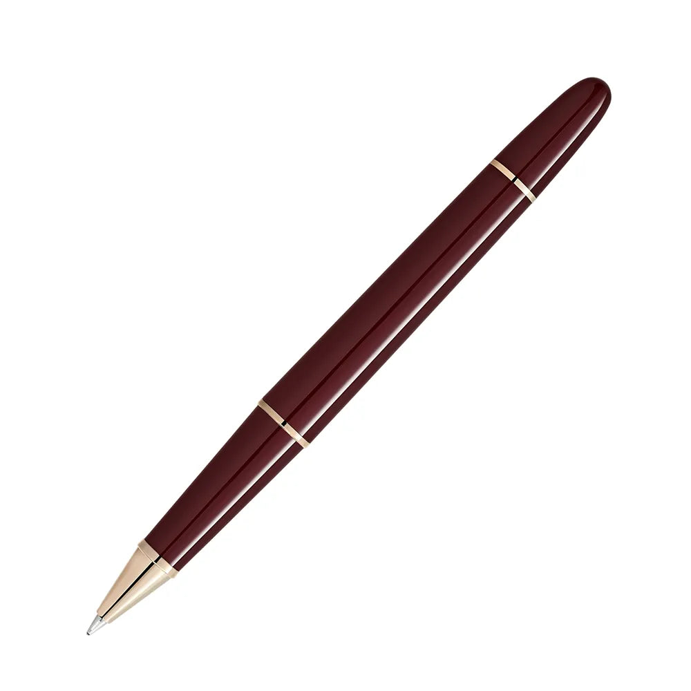 Montblanc Meisterstuck Classique Burgundy Red Precious Resin with Gold-Coated Trim Rollerball Pen