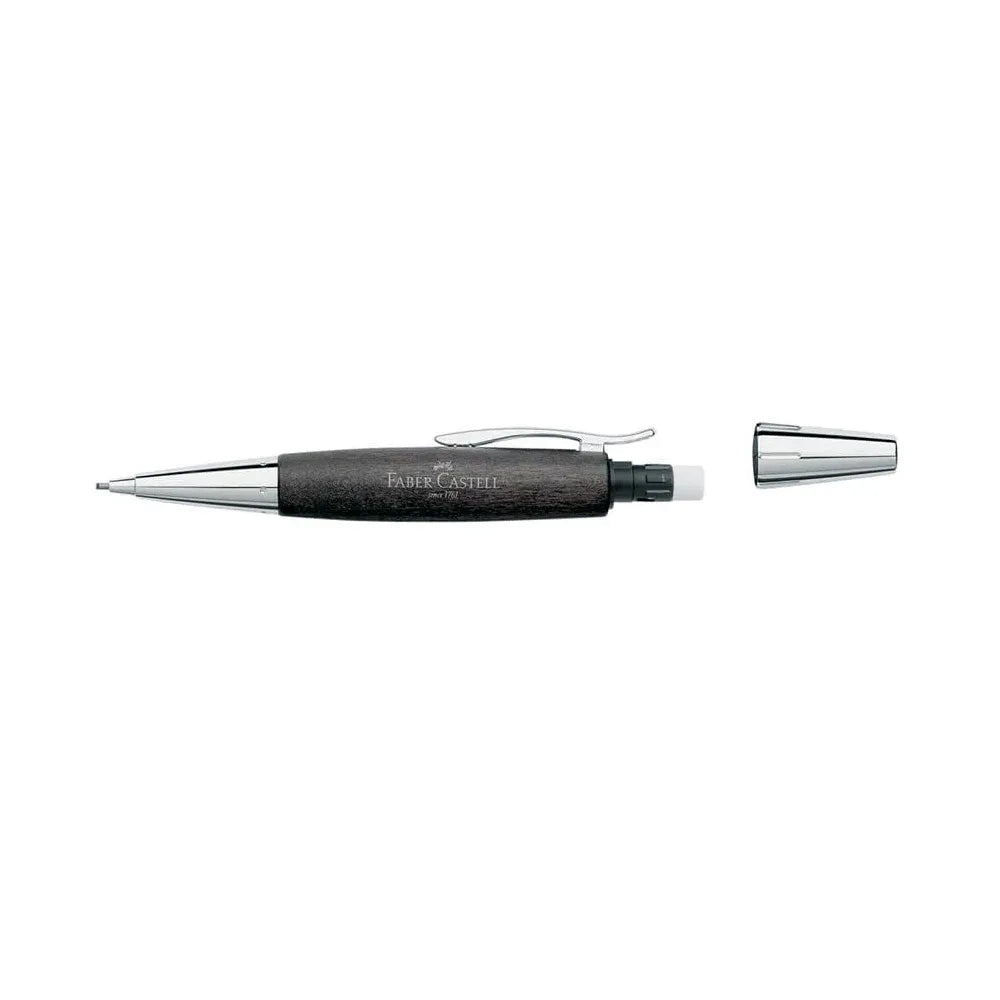 Faber-Castell E-motion Pearwood Black 1.4mm Mechanical Pencil
