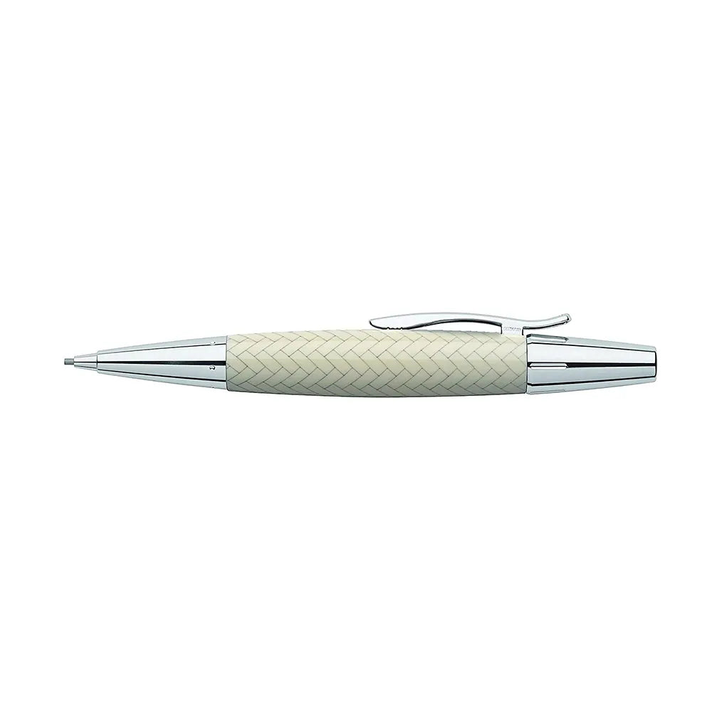 Faber-Castell E-motion Parquet Ivory Precious Resin 1.4mm Mechanical Pencil