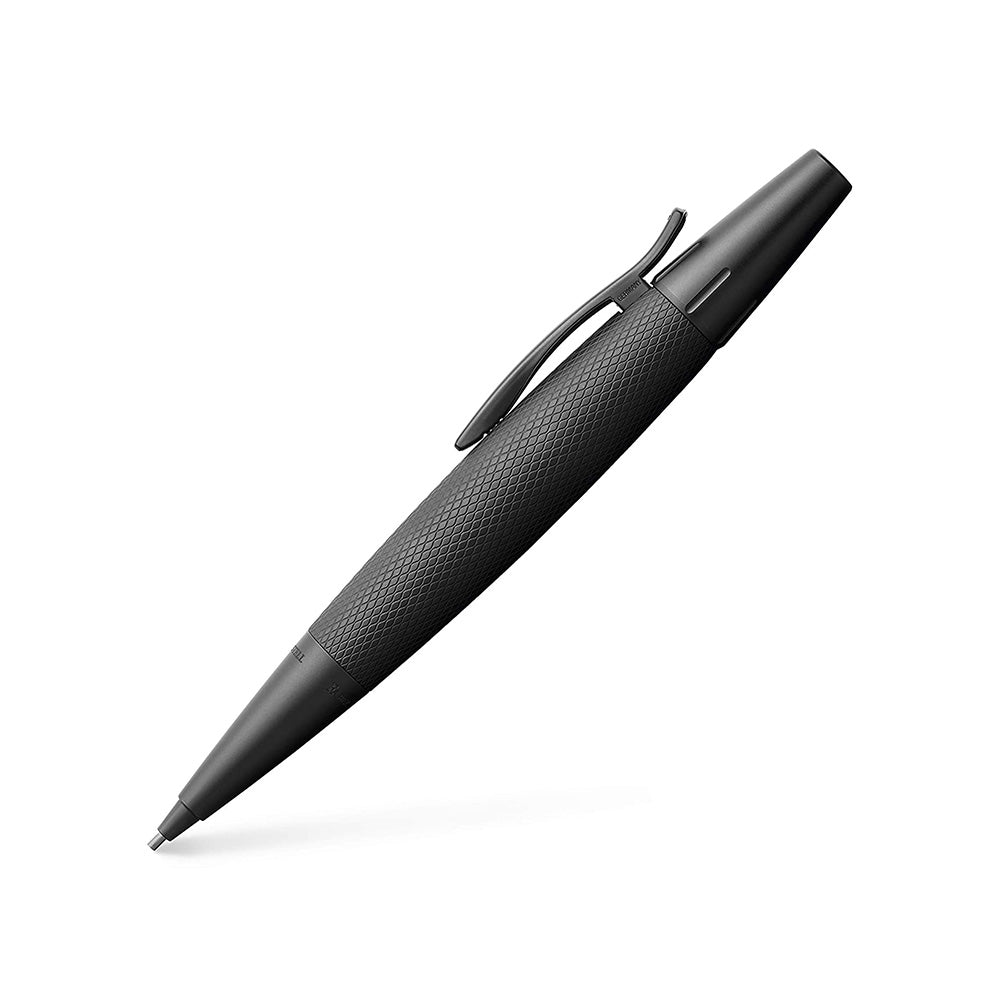 Faber-Castell E-motion Pure Black Twist 1.4mm Mechanical Pencil
