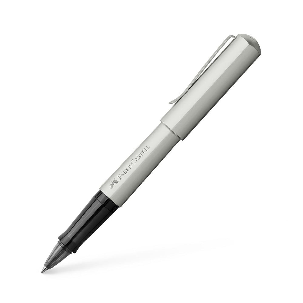 Faber-Castell Hexo Silver Matt Rollerball Pen