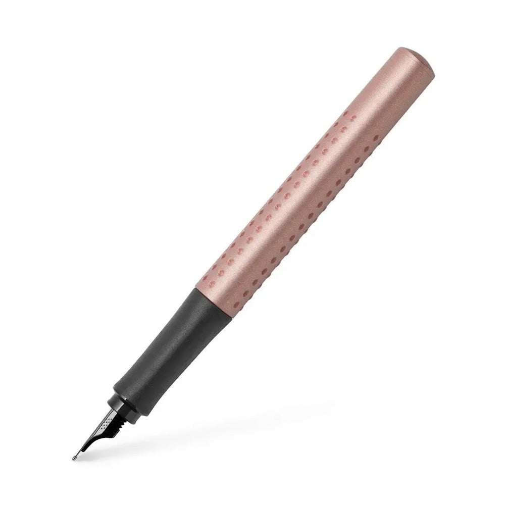 Faber-Castell Grip 2011 Edition Rose Copper Fountain Pen - Medium Nib