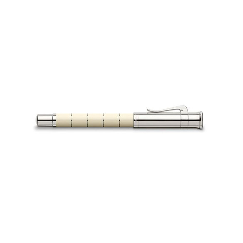 Graf von Faber-Castell Classic Anello Ivory Precious Resin Fountain Pen – 18Kt Gold Medium Nib