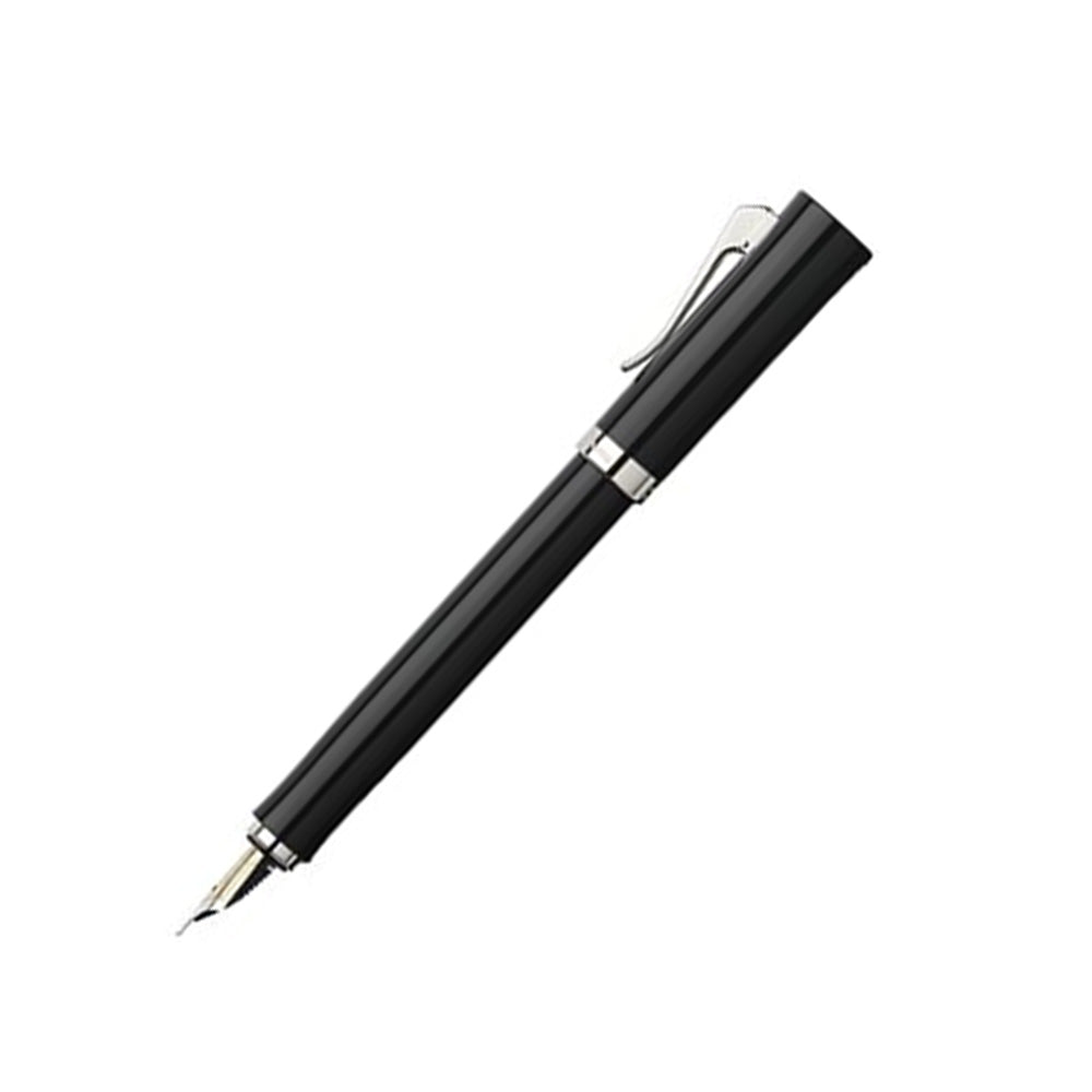 Graf von Faber-Castell Intuition Pure Black Fountain Pen – 18Kt Gold Medium Nib