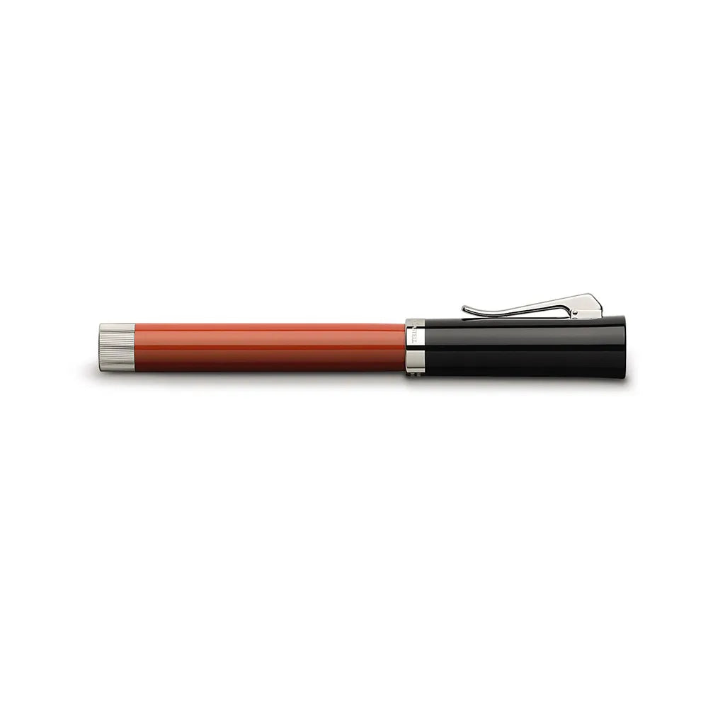 Graf von Faber-Castell Intuition Terra Resin with Platinum-Plated Trim Fountain Pen - 18Kt Gold Medium Nib
