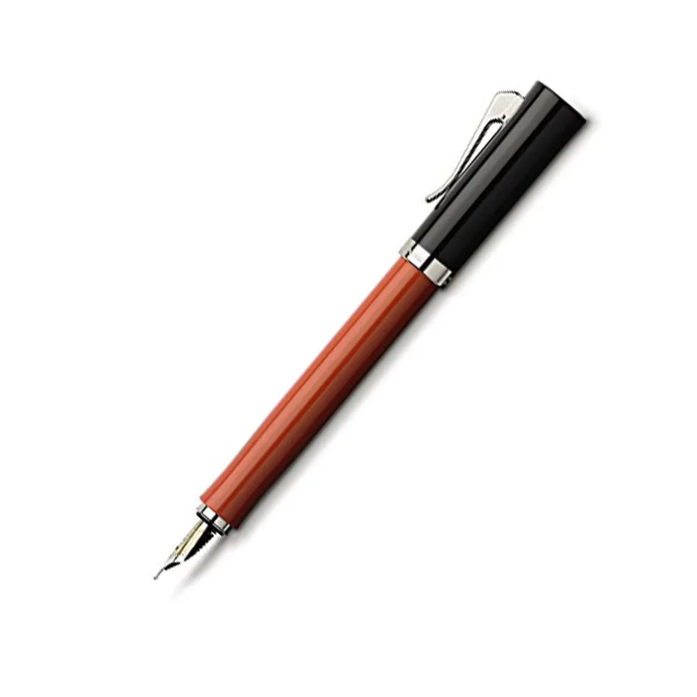 Graf von Faber-Castell Intuition Terra Resin with Platinum-Plated Trim Fountain Pen - 18Kt Gold Medium Nib