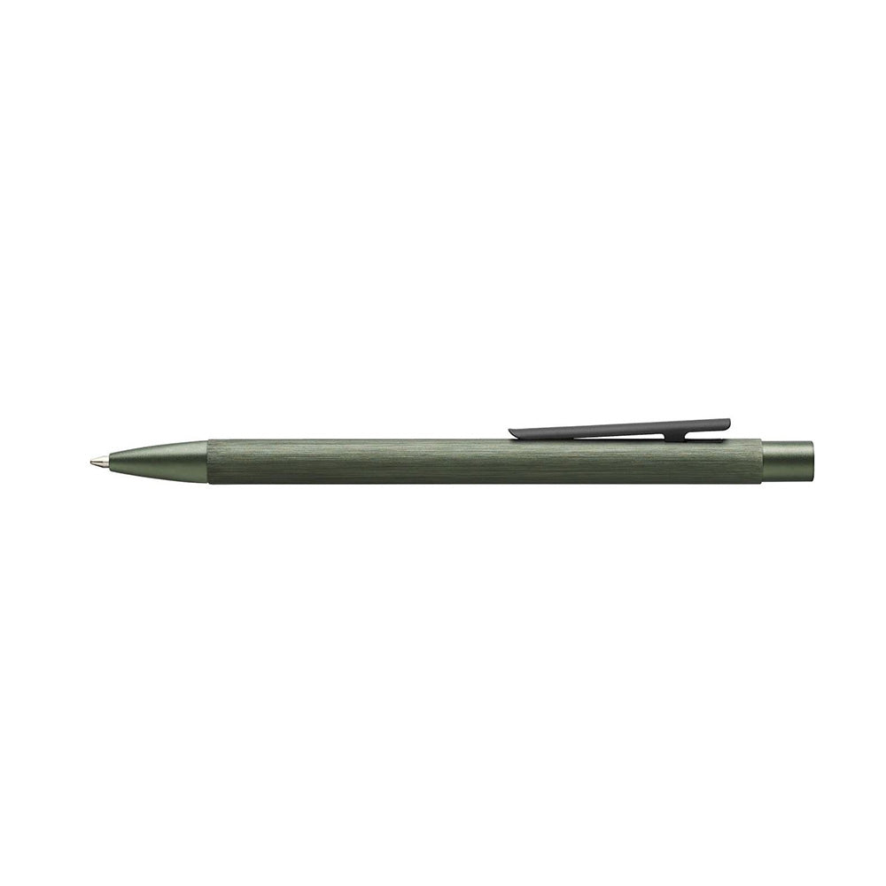 Faber-Castell Neo Slim Aluminium Olive Green Ballpoint Pen