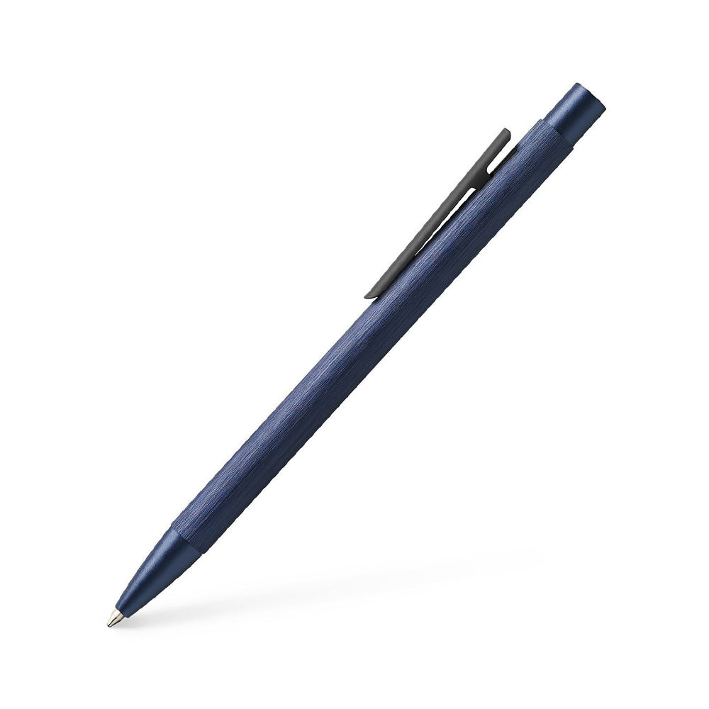 Faber-Castell Neo Slim Aluminium Dark Blue Ballpoint Pen