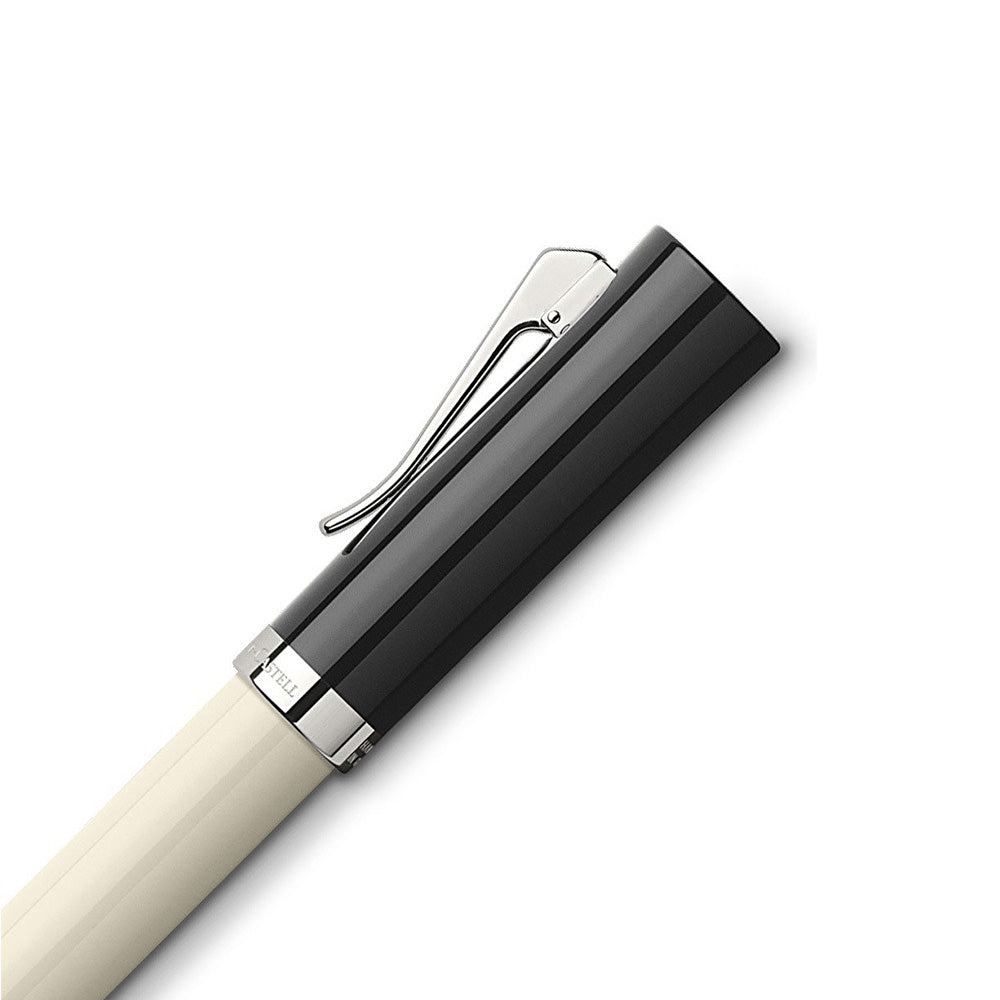 Graf von Faber-Castell Intuition Ivory Resin with Platinum-plated Trim Fountain Pen – 18Kt Gold Medium Nib