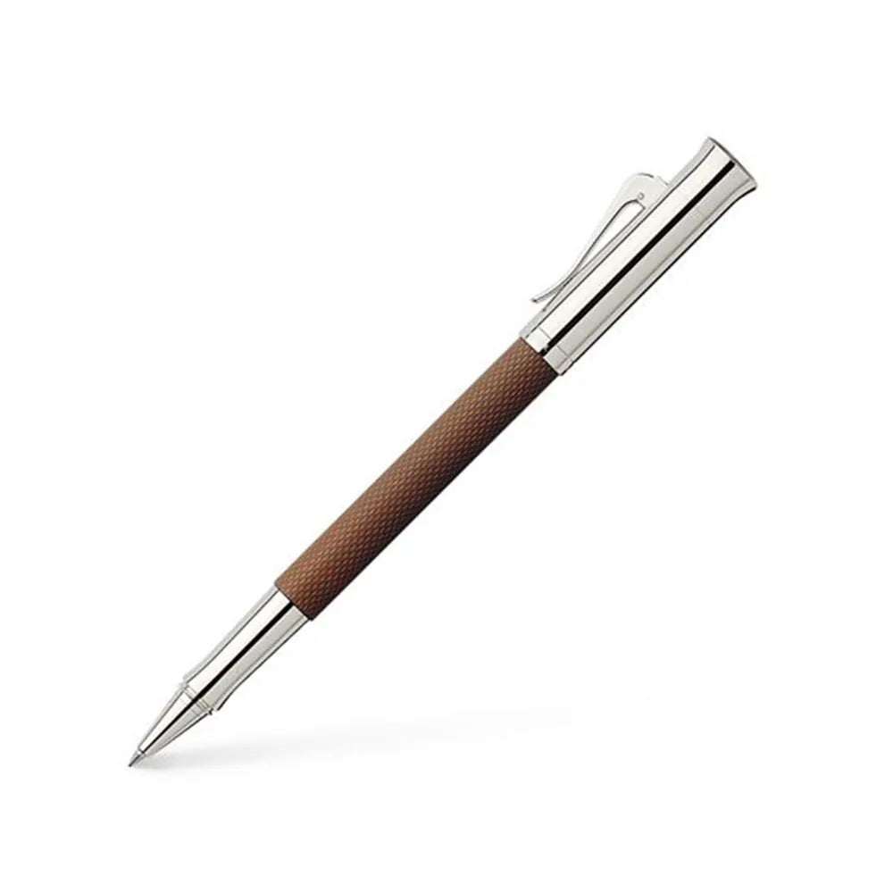 Graf von Faber-Castell Guilloche Cognac Precious Resin Rollerball Pen