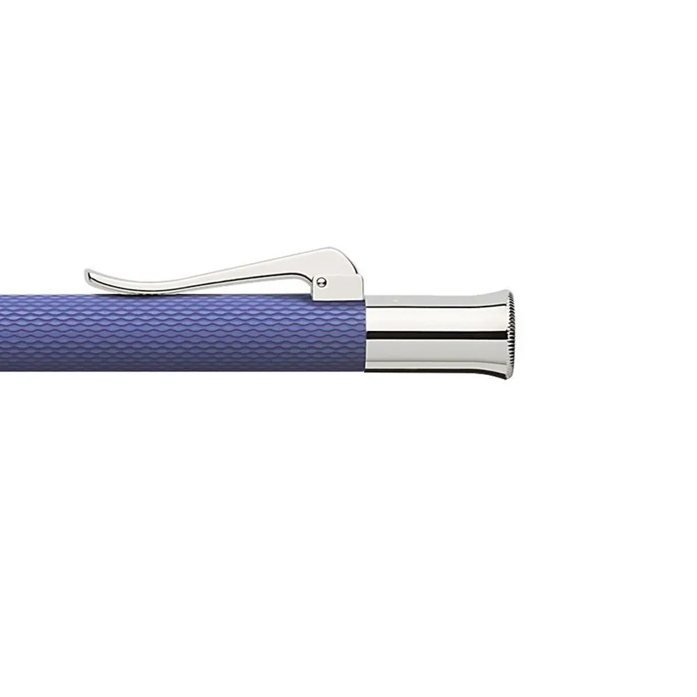 Graf Von Faber-Castell Guilloche Indigo Precious Resin Ballpoint Pen