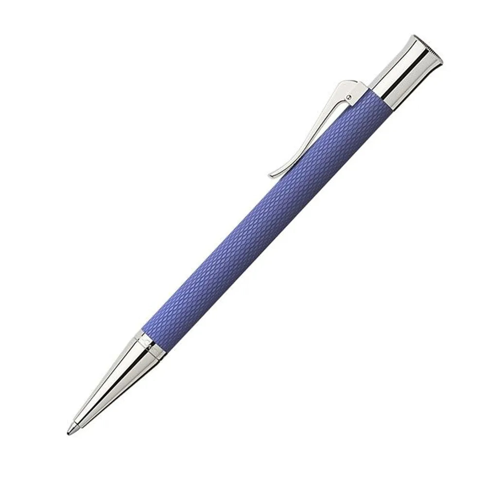 Graf Von Faber-Castell Guilloche Indigo Precious Resin Ballpoint Pen