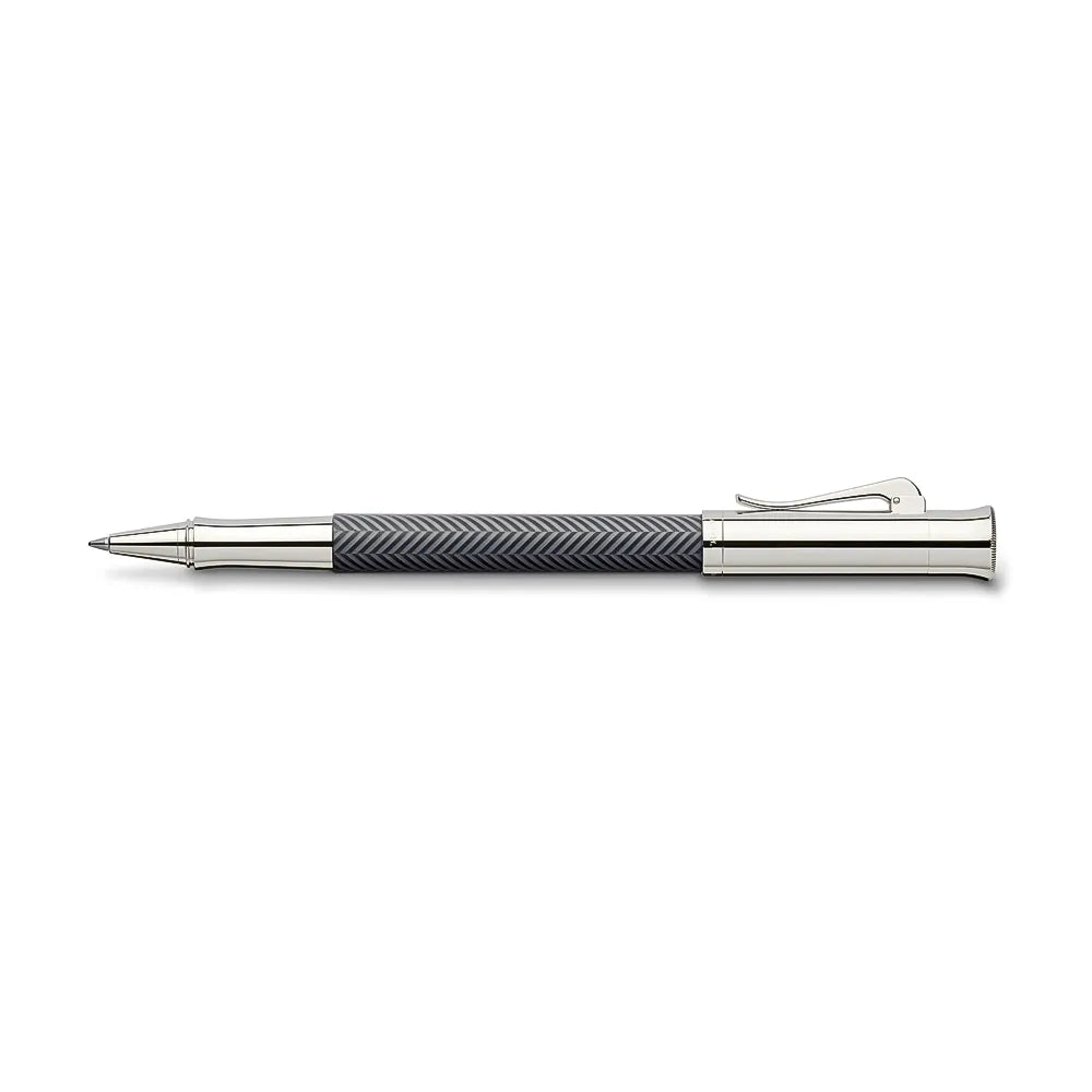 Graf von Faber-Castell Guilloche Cisele Anthracite Resin Rollerball Pen