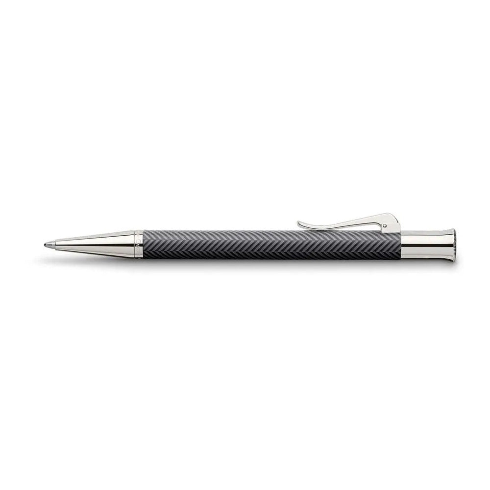 Graf Von Faber-Castell Guilloche Cisele Anthracite Precious Resin Ballpoint Pen