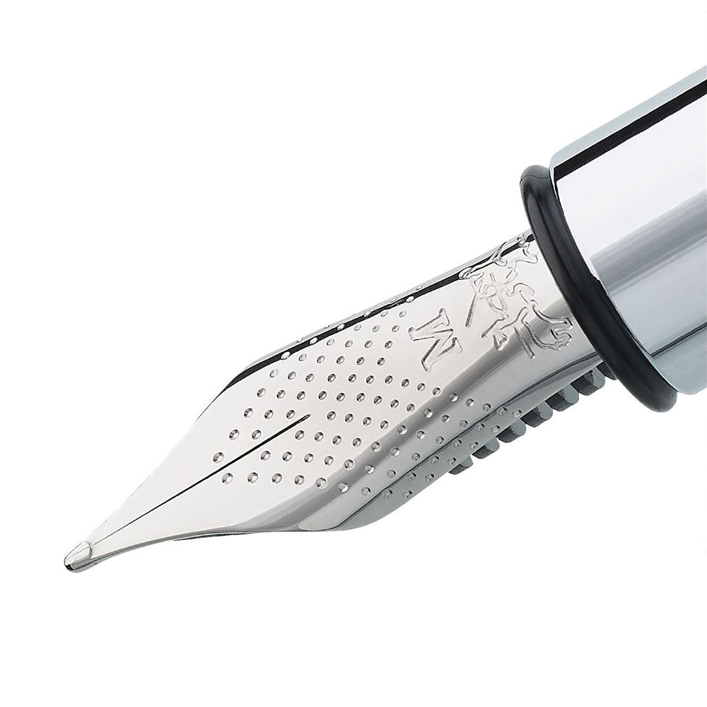 Faber-Castell Ambition Precious Blue Resin Fountain Pen - Medium Nib