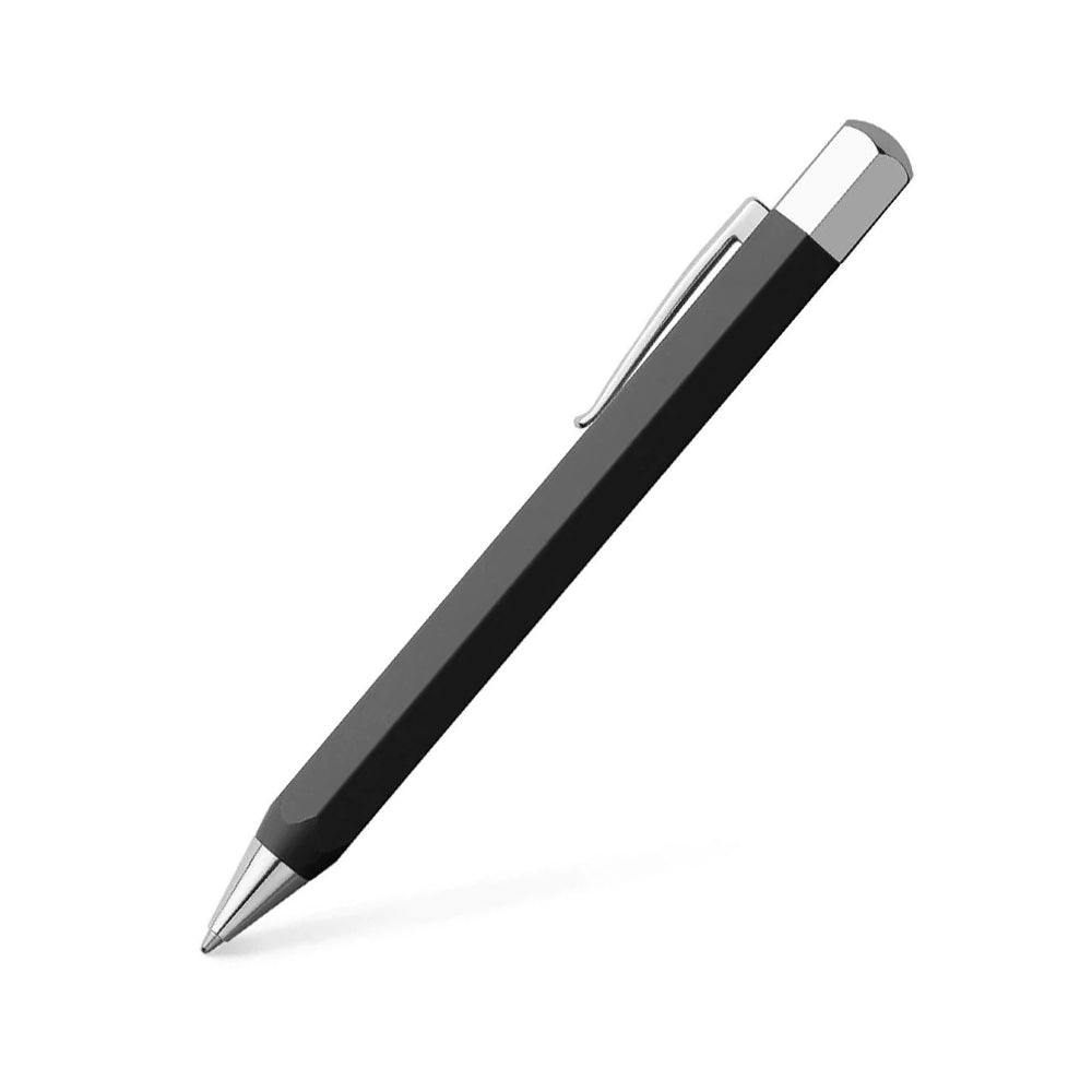 Faber-Castell Ondoro Precious Black Resin Ballpoint Pen