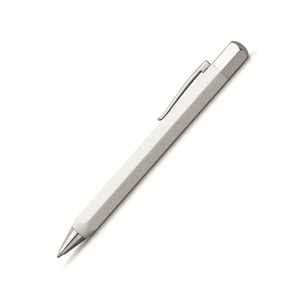 Faber-Castell Ondoro Precious White Resin Ballpoint Pen