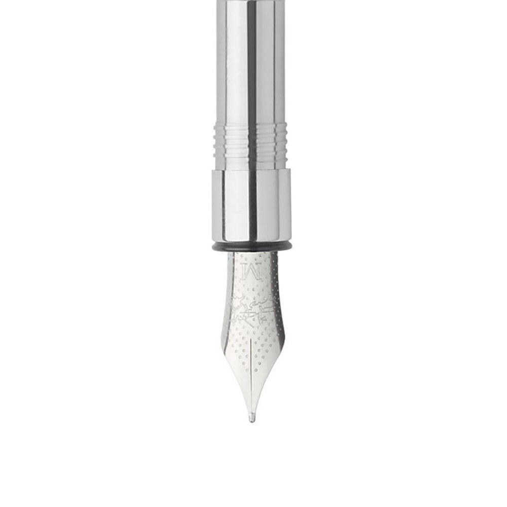 Ambition spare fountain pen unit, M The clean lines and selected materials of these slim writing implements make an excellent impression. They are distinguished by clear-cut visual design combined with professional functionalism. Ambition spare fountain pen unit With ink feeder and nib Nib width M (medium)