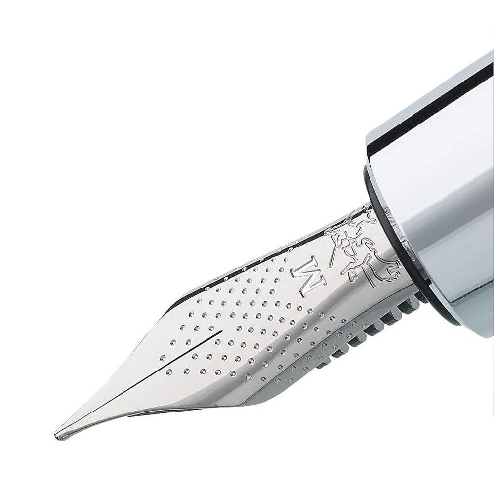 Faber-Castell E-motion Black Precious Resin Fountain Pen - Medium Nib