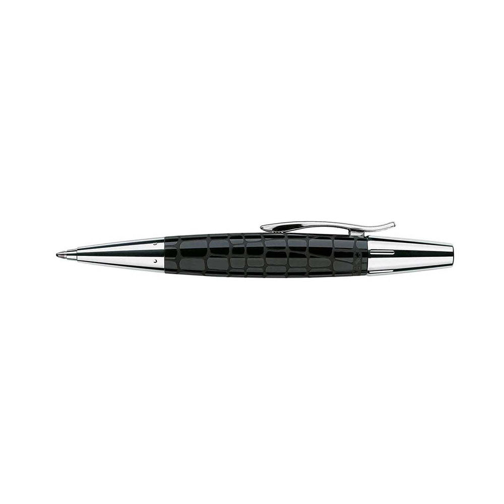 Faber-Castell E-motion Precious Black Croco Resin Ballpoint Pen