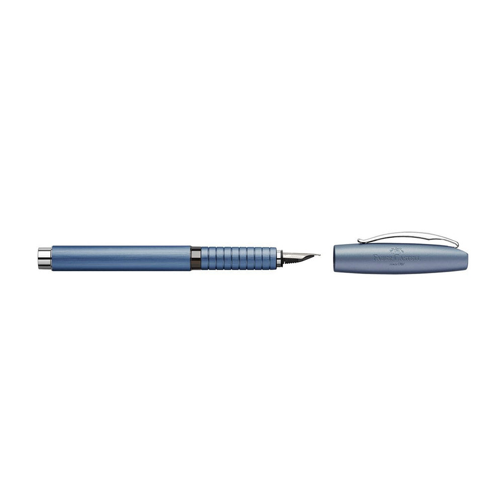 Faber-Castell Essentio Aluminium Blue Fountain Pen