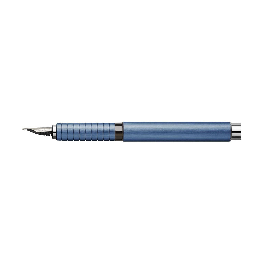 Faber-Castell Essentio Aluminium Blue Fountain Pen