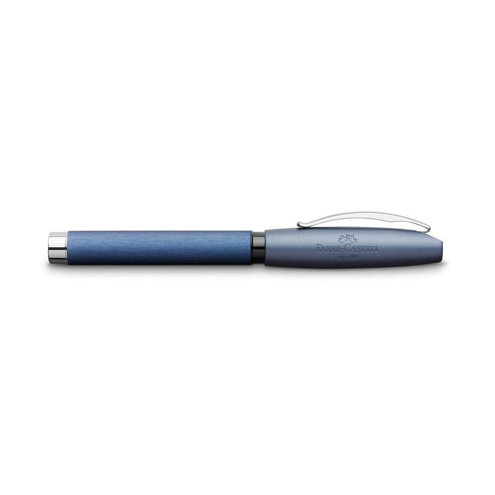 Faber-Castell Essentio Aluminium Blue Fountain Pen