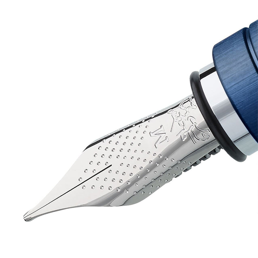 Faber-Castell Essentio Aluminium Blue Fountain Pen