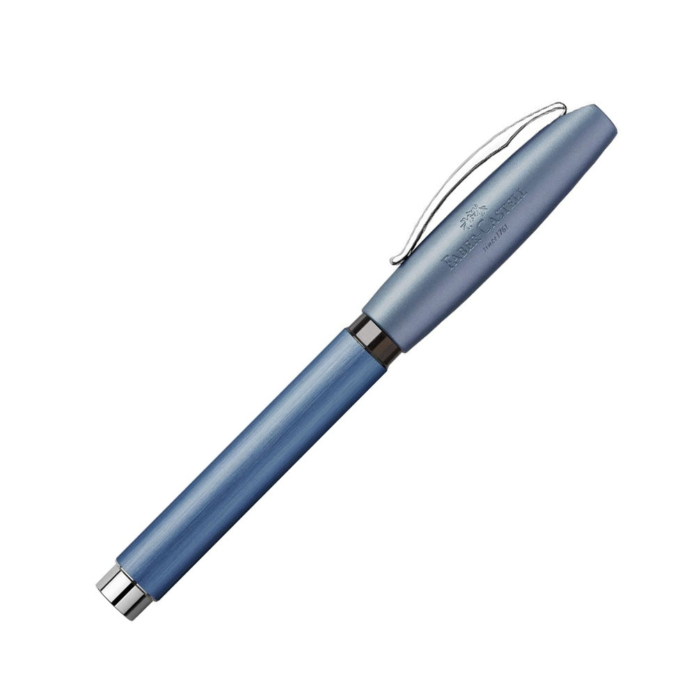 Faber-Castell Essentio Aluminium Blue Fountain Pen