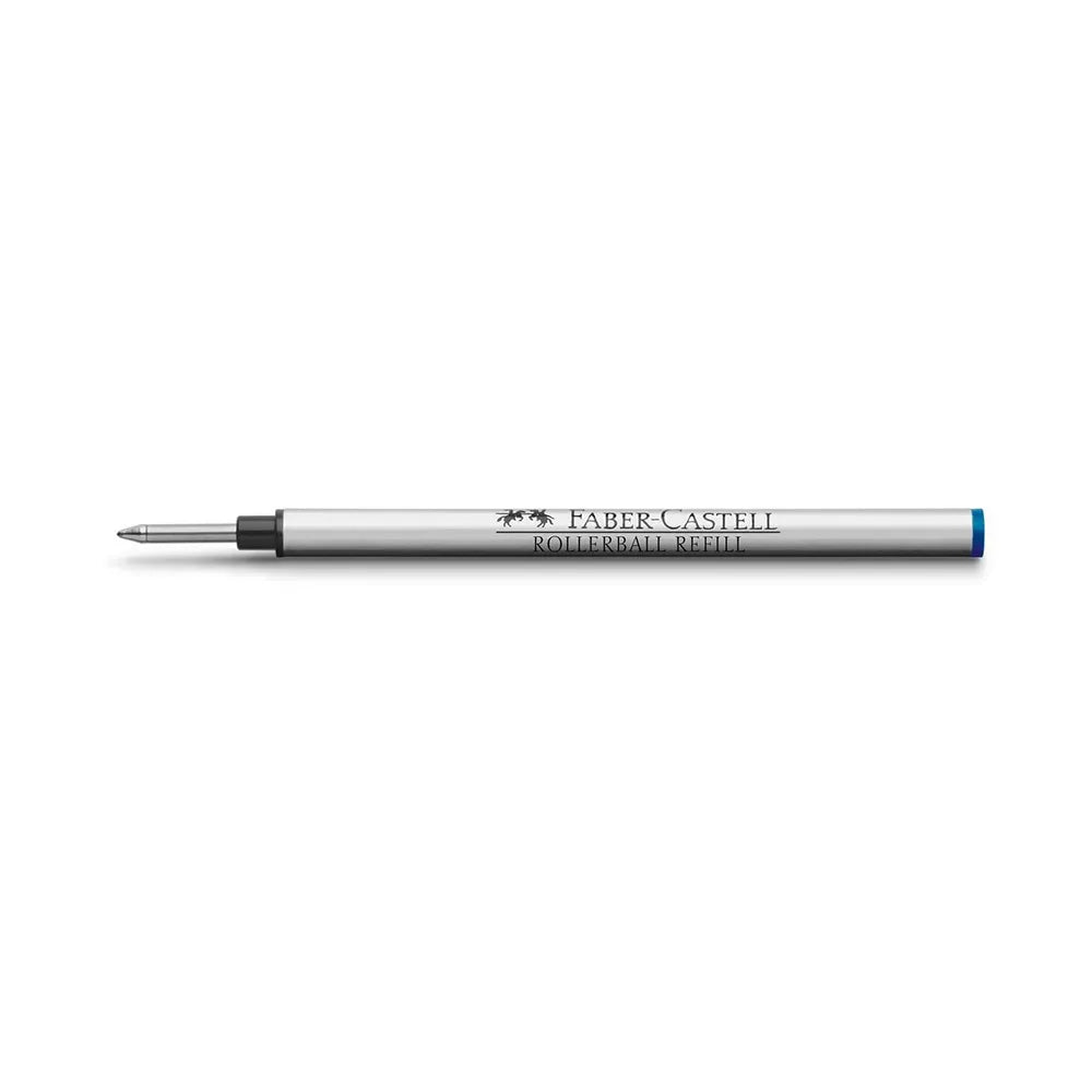 This refill works with the Ambition, Basic, e-motion, LOOM & Ondoro serie and other Rollerball pens requiring a standard international Rollerball refill. Product details High-quality spare refill for Graf von Faber-Castell rollerballs Water-based ink Ink colour blue