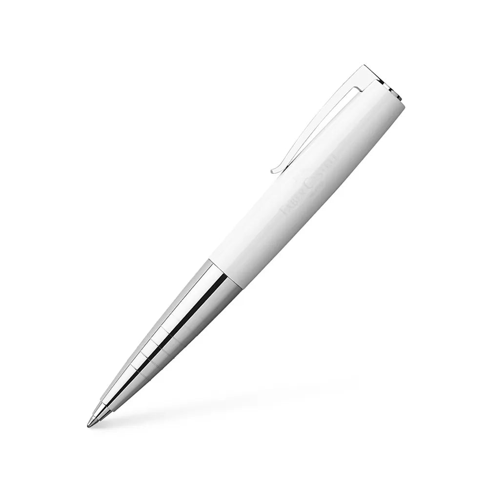 Faber-Castell Loom Piano White Ballpoint Pen