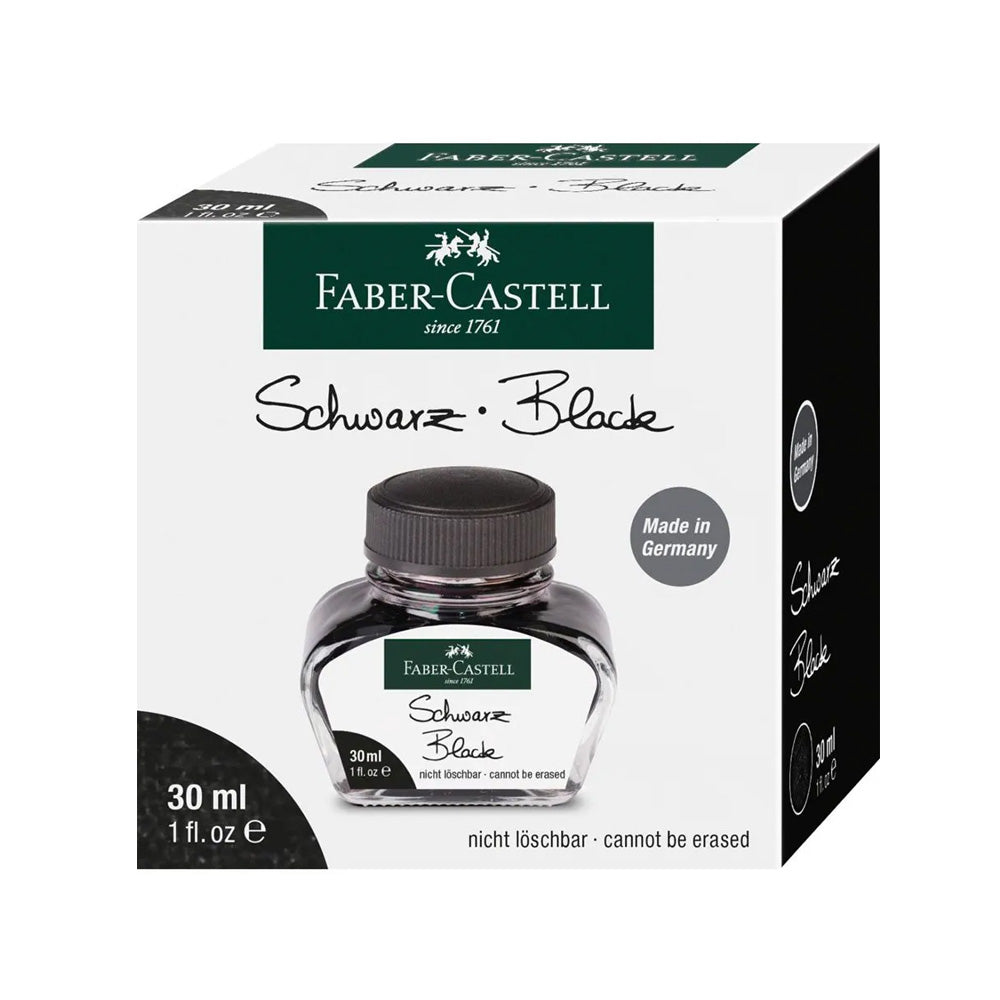 Faber-Castell Fountain Pen Ink 30ml Bottle - Black
