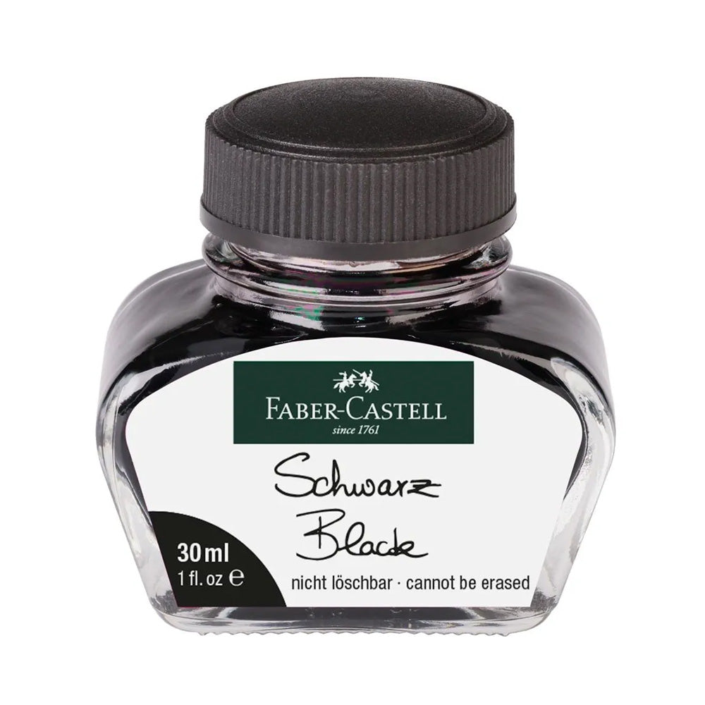 Faber-Castell Fountain Pen Ink 30ml Bottle - Black