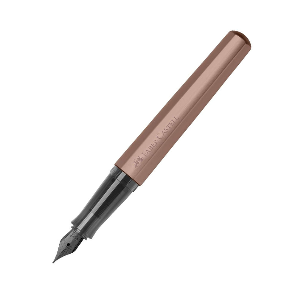 Faber-Castell Hexo Bronze Fountain Pen - Extra Fine Nib