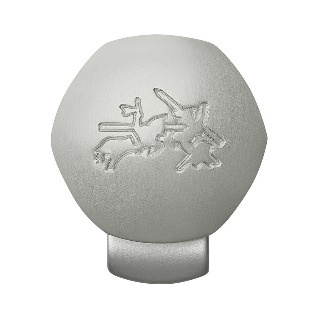 Faber-Castell Hexo Silver Matt Fountain Pen - Broad Nib