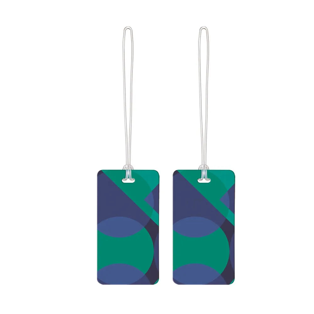 Bright, bold and instantly recognisable, these ultra slim luggage tags make any case easy to spot. Fun and colourful, they stand out on busy luggage carousels yet conceal personal details for security. Supplied in a set of 2, these luggage tags attach easily to any suitcase or bag via a flexible clear plastic loop. Colourful luggage labels 2 Per pack Instantly recognisable on luggage carousels Easy to attach Conceals personal details