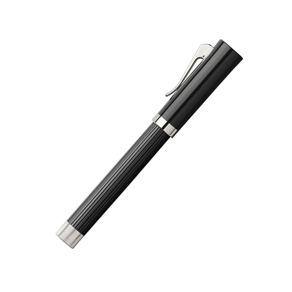 Graf von Faber-Castell Intuition Black Finely Fluted Resin Rollerball Pen 