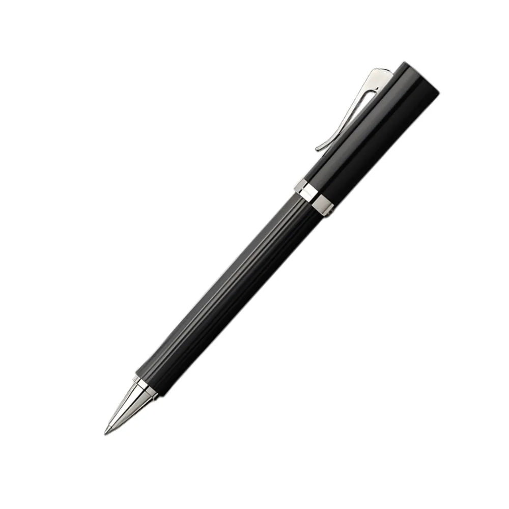 Graf von Faber-Castell Intuition Black Finely Fluted Resin Rollerball Pen 