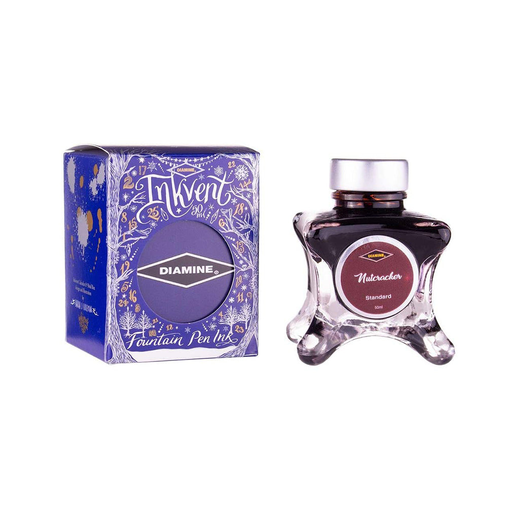 Diamine Inkvent Blue Edition Standard Ink 50ml Bottle – Nutcracker