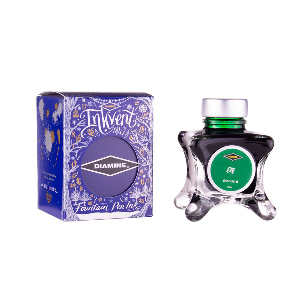 Diamine Inkvent Blue Edition Standard Ink 50ml Bottle – Elf