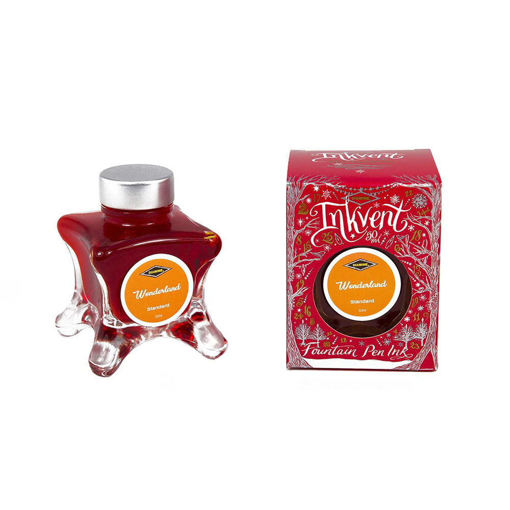 Diamine Inkvent Red Edition Standard Ink 50ml Bottle - Wonderland